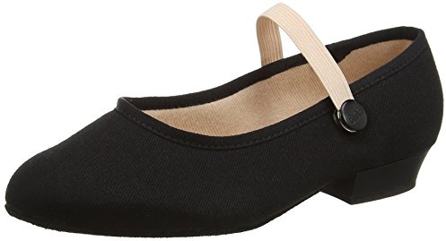 Bloch Jungen Mädchen Accent Canvas Tanzschuhe-Jazz & Modern, Schwarz (Black), 30.5 EU