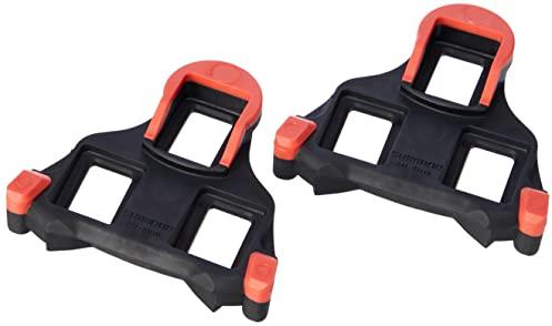 SHIMANO Unisex SPD-sl skoplader SPD SL Schuhplatten, Schwarz Rot, 39 EU