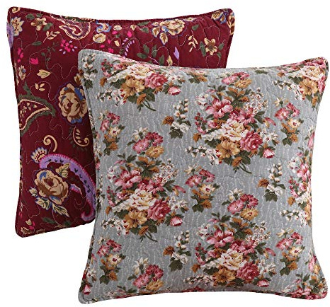 Greenland Antique Chic Pillow Pair Accessory, Multicolor