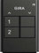 Gira 535210 Funk Handsender 2-Fach Gira eNet, anthrazit