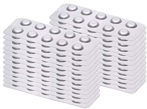 lot de 120 pastilles de test Rapid chlore/brome DPD 1