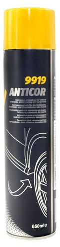 MANNOL Anticor Underbody Protection Black Corrosion Protection Spray 650 ml