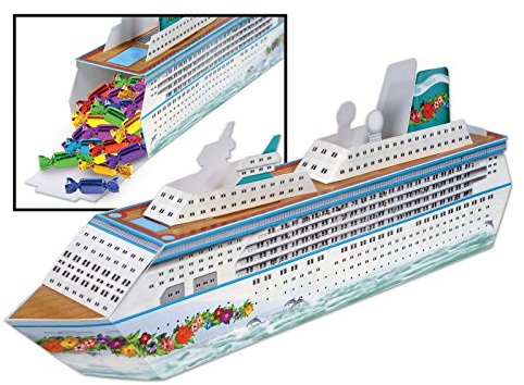 Everflag Tischaufsteller/Geschenkbox Kreuzfahrtschiff