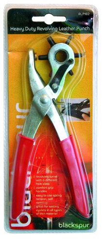 Blackspur BB-RLP102 Heavy Duty Revolving Leather Punch