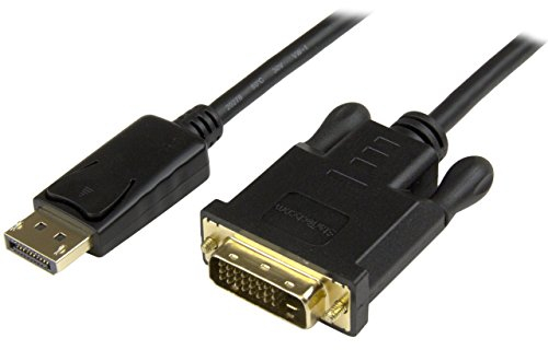Startech.com DisplayPort-auf-DVI-Kabel - Computer-Monitor-Kabel - DP-auf-DVI-Kabel - DisplayPort zu DVI kabel - DisplayPort zu DVI kabel - DisplayPort-Kabel - 91 cm - 1920 x 1200 (DP2DVI2MM3)