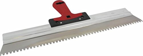 Fassadenspachtel Trapezzahnung. 5 x 7 mm