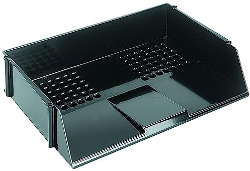 Q-Connect Wide Entry Letter Tray - Black