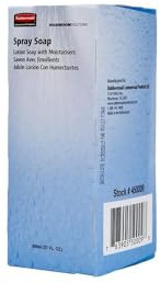 Rubbermaid Commercial Products Manual Spray Refill 800ml Enriched Lotion Hand Wash Soap with Moisturiser RVU5079