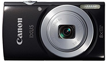 Canon IXUS 145 Digitalkamera (16 MP, 8-Fach Opt. Zoom, 6,8cm (2,7 Zoll) LCD-Display, HD-Ready) schwarz