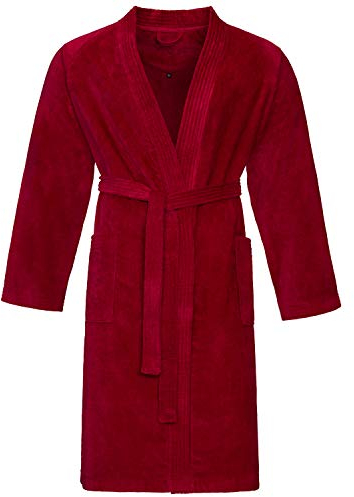 Vossen Damen Dallas Bademantel, Rot (Rubin 390), 42 (M)