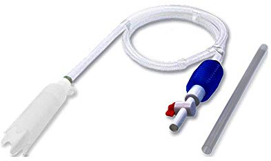 GarPet Aquarium Mulmglocke Bodenreiniger Mulmsauger Ansaugpumpe Schlammsauger inkl Hahn