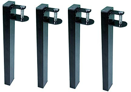 Jeu de 4 Pieds Hauts pour Sommier Nido 40 x 30 - Idéals pour Lit Nido - Cuens