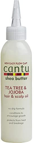 Cantu Shea Butter No Drip Hair & Scalp Oil, 6 oz (Pack of 5)