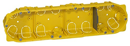 Boîte multiposte Batibox 4 postes ou 8 à 10 modules - profondeur 40mm