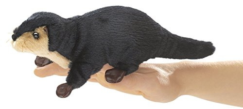 Folkmanis Mini River Otter Finger Puppet