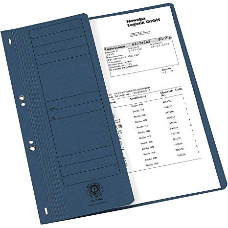 Ösenhefter / blau / 20 Stück