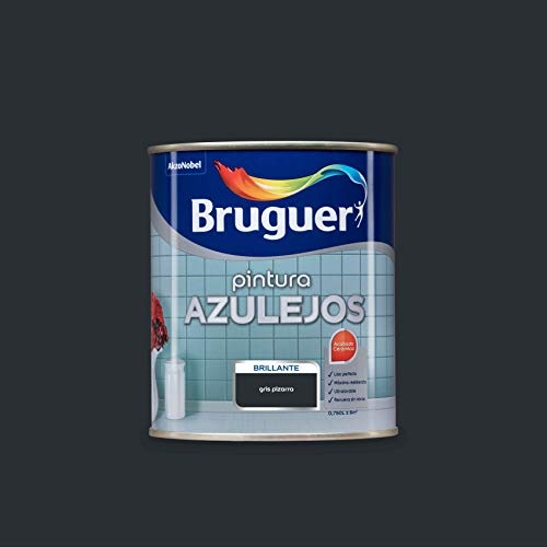 Bruguer Esmalte para Azulejos Brillante Gris Pizarra 750 ml