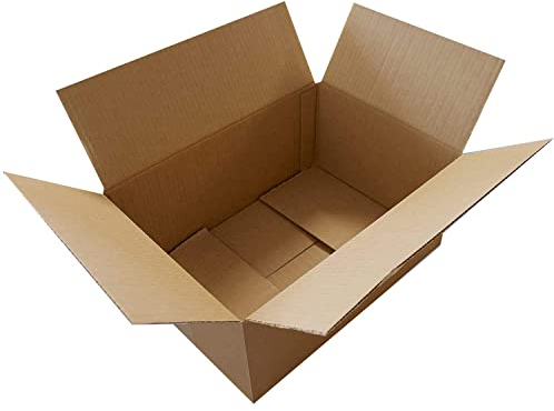 All-Pack Solutions 10 Royal Mail Small Parcel Postal mailing Boxes 350x250x160mm (Deep Option)