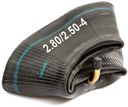 Mobility Scooter Tyre Inner Tube Fits Tyre Size 2.80/2.50-4 280/250-4 2.50-4 2.80-4 Bent Schrader Valve 4