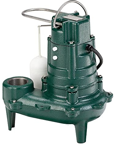 Zoeller 267-0006 M267-25 2-inch Sump Pump with 25 foot cord, 1/2 Horsepower