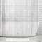mDesign Vinyl Duschvorhangfutter (10-Gauge) Antibakteriell, 183 x 183 cm - Durchsichtig