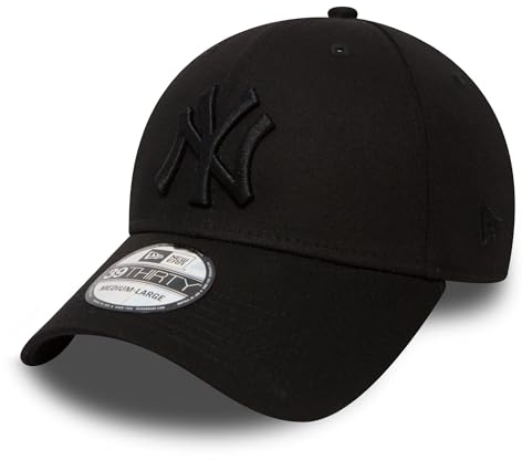 New Era NY Yankees 39 Thirty - Gorra para Hombre, Color Negro (Black/Black), Talla S/M