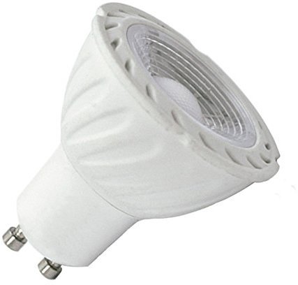 Vision-EL 77824 Ampoule LED Spot 4000°K, Aluminium/PC, GU10, 6 W, Blanc