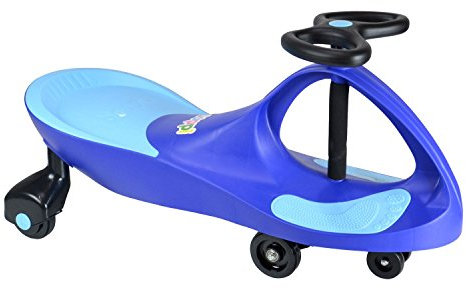 boppi Wiggle Car/Wiggle Ride On Gyro Swivel Swing Car for Kids/Outdoor Toys and Games for Children 3 Years and Up/Kids Ride on Toys No Pedals Needed - Dark Blue