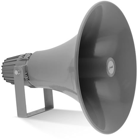 PyleHome Pyle PHSP16 - Altoparlante PA (public address) da 80 W, per interno ed esterno, dotato di trasformatore da 70-100 V incluso, ca. 32 cm