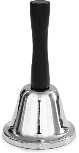 Duro-Med Call Bell, Silver and Black