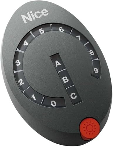 MHOUSE NICE HOME DS100 Digicode Radio, Gris foncé