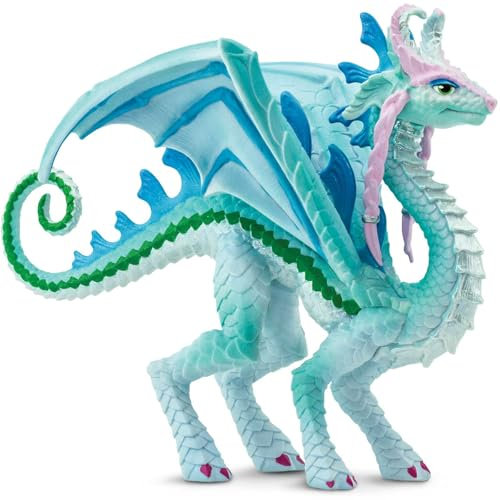 Safari Ltd Drago Principessa 10cm | Figura di Drago Dipinta a Mano | Giocattoli per Bambini | Non tossico e privo di BPA | Adatto per bambini dai 3 anni