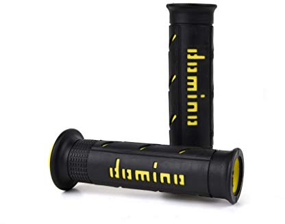 COPPIA MANOPOLE NERO/GIALLO SOFT