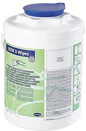 BODE X-Wipes Tuchspender in blau für Desinfektionstücher