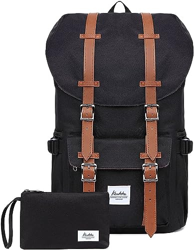 KAUKKO Unisex Ep5-ryggsäck, (Nylon svart [2 st]), 45 x 27 x 17cm (HxBxT), Ryggsäck