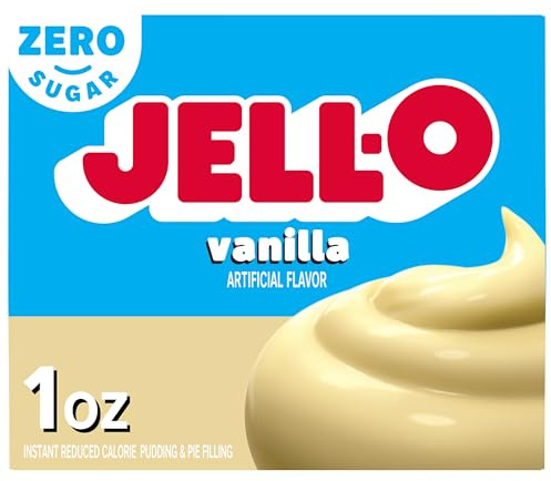 Jello Instant Vanilla Pudding Mix Sugar Free 28g