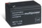 akku-net Bleiakku (multipower) MP12-12B VDs, 12V, Lead-Acid