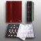 Prophila Collection 16 Schwarze Seiten A4 Briefmarken-Einsteckbuch rot