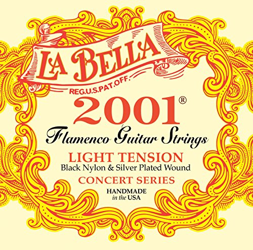 La Bella Flamenco 2001 LT, Saiten für Konzertgitarre, Light Tension