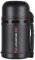 Lifeventure Double Walled Thermally Induced Widemouth Vacuum Flask For Food Or Drink - Hot For Up To 8 Hours, Cold For 12 Hours - 1 Litre,Dark Grey