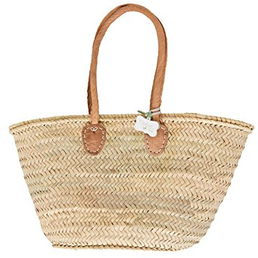 Annie Medium French Basket Bag with Padded Shoulder Straps