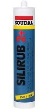 SOUDAL - Silicona neutra silirub 2+ blanca