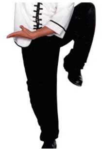 Tiger Claw Kung Fu Pants - Black - Size 6