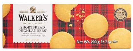 Walkers Shortbread Highlanders, Schottisches Buttergebäck, 200 g