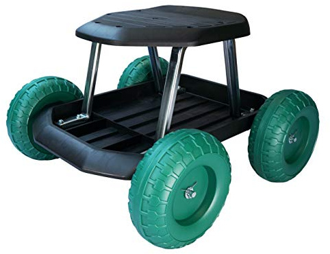 Easylife Mobility Aid Home & Garden Seat with Wheels, Kneeling Garden Stool to Help Relieve Pain from Bending, Housework and Gardening Stool Kneeler (33 x48x38c) - Fully Guaranteed