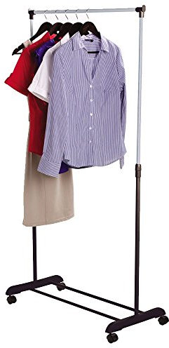 Home Vida Perchero Ajustable Ropa Rail, Plata Entrega Gratuita