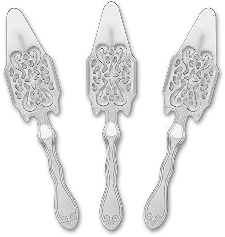3x Absinth Löffel Antique - Absinthe Spoon - Cuillère à Absinthe originale