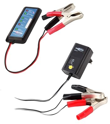 ANSMANN Batterie Ladegerät 2V/6V/12V mit Erhaltungsladung zum Einlagern von Blei Akkus (Gel, Wet, MF, VRLA, AGM) für Oldtimer, Motorrad, Roller, Rasenmäher, Boote usw.