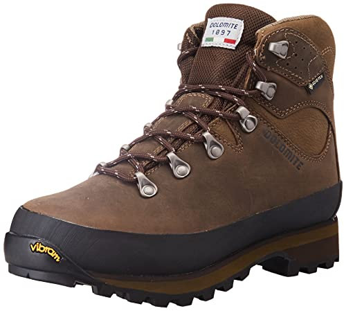 DOLOMITE 247920 Unisex - Adulto Stivali da Escursionismo Alti, Marron Oscuro, 39.5 EU
