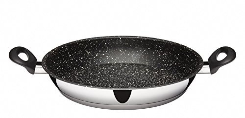 Inoxibar Paellera, Acero Inoxidable, 28 cm